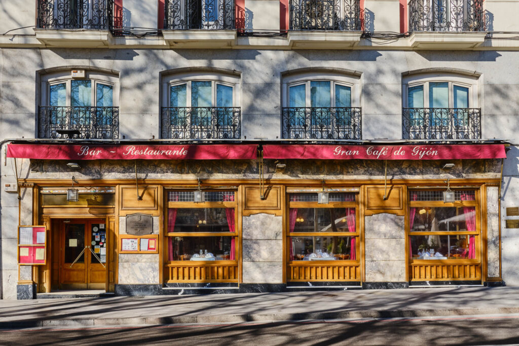 historia café gijón